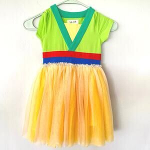 Taylor Joelle Mulan Tulle Dress Girl's Size 5